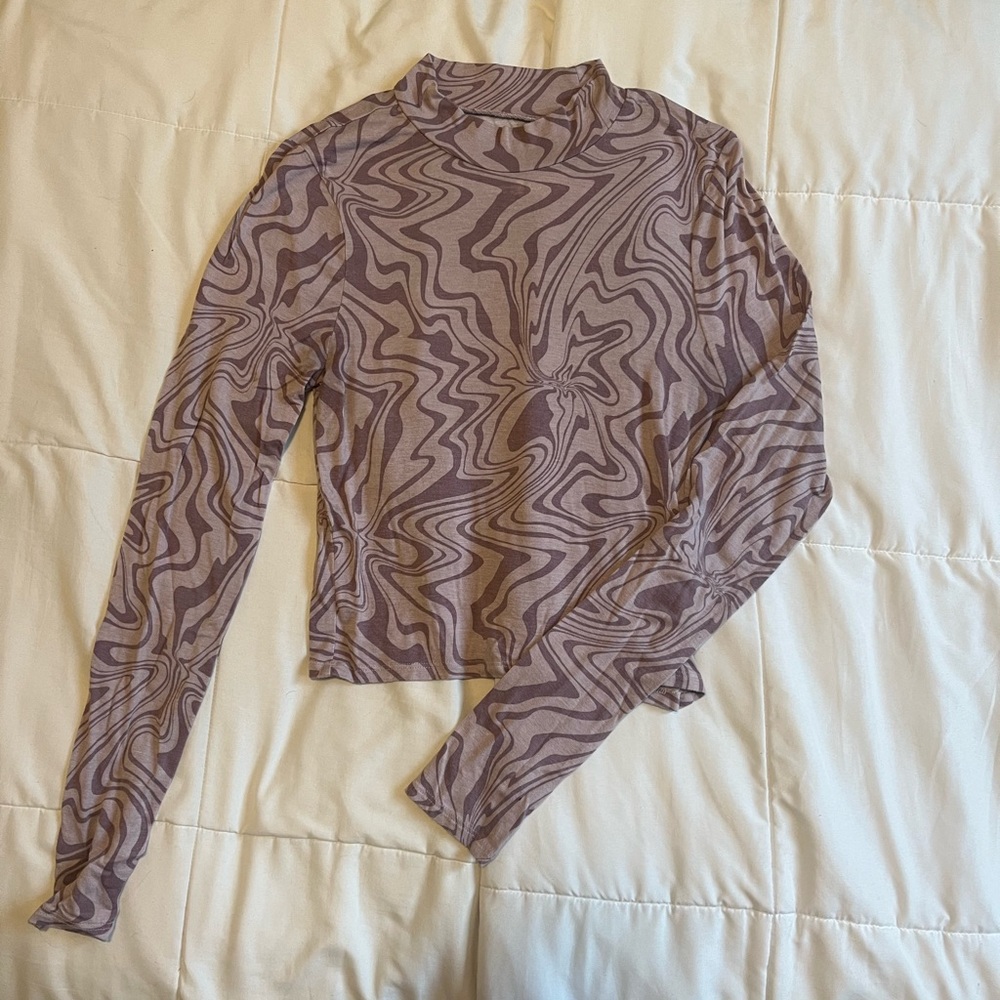 PacSun Mock neck Long Sleeve